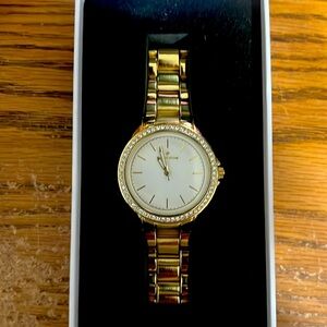 NIB Timothy Stone Katy Collection Gold-Tone Watch
